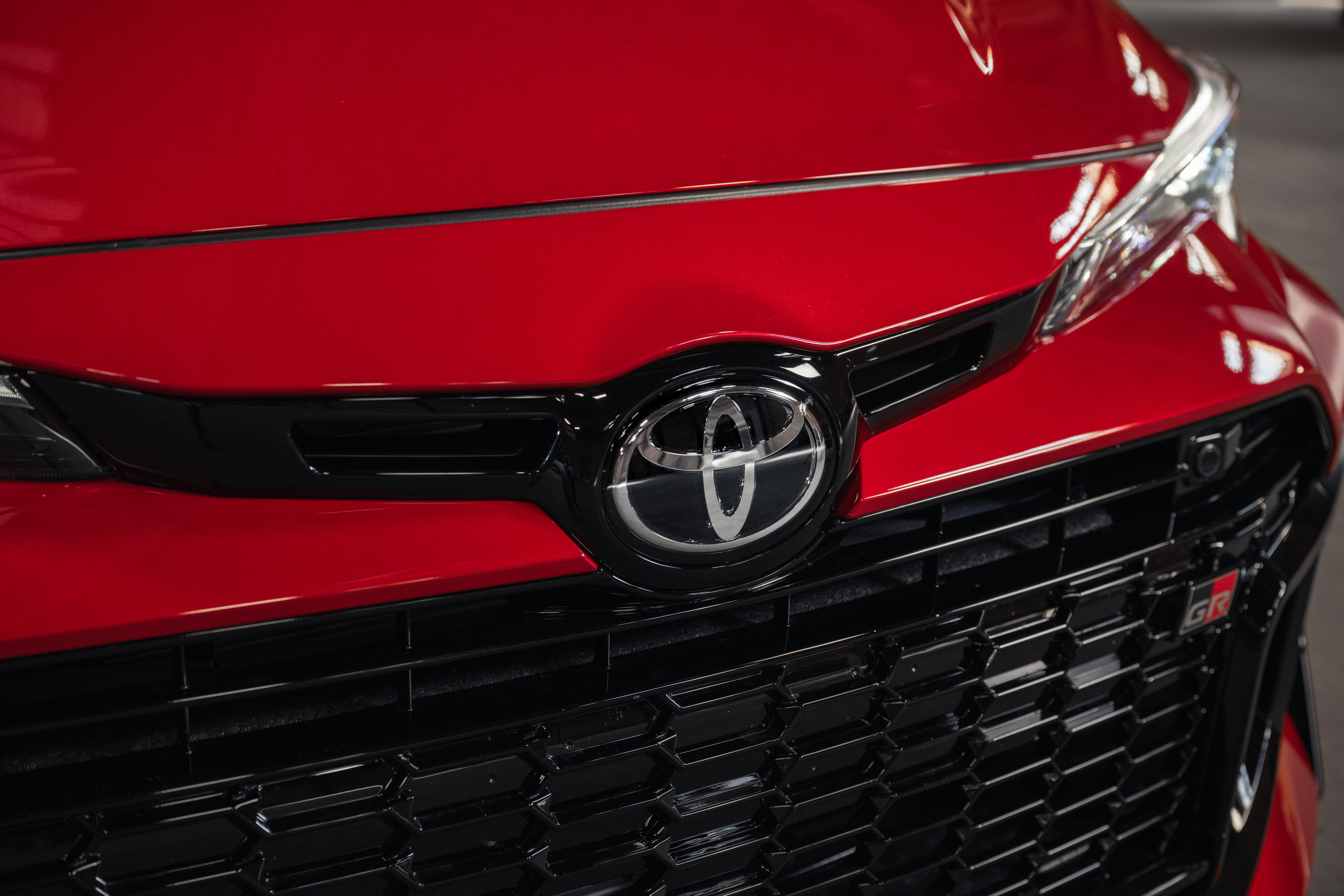 toyota gr corolla 2025 05 exterior front badge jpg? i=AA