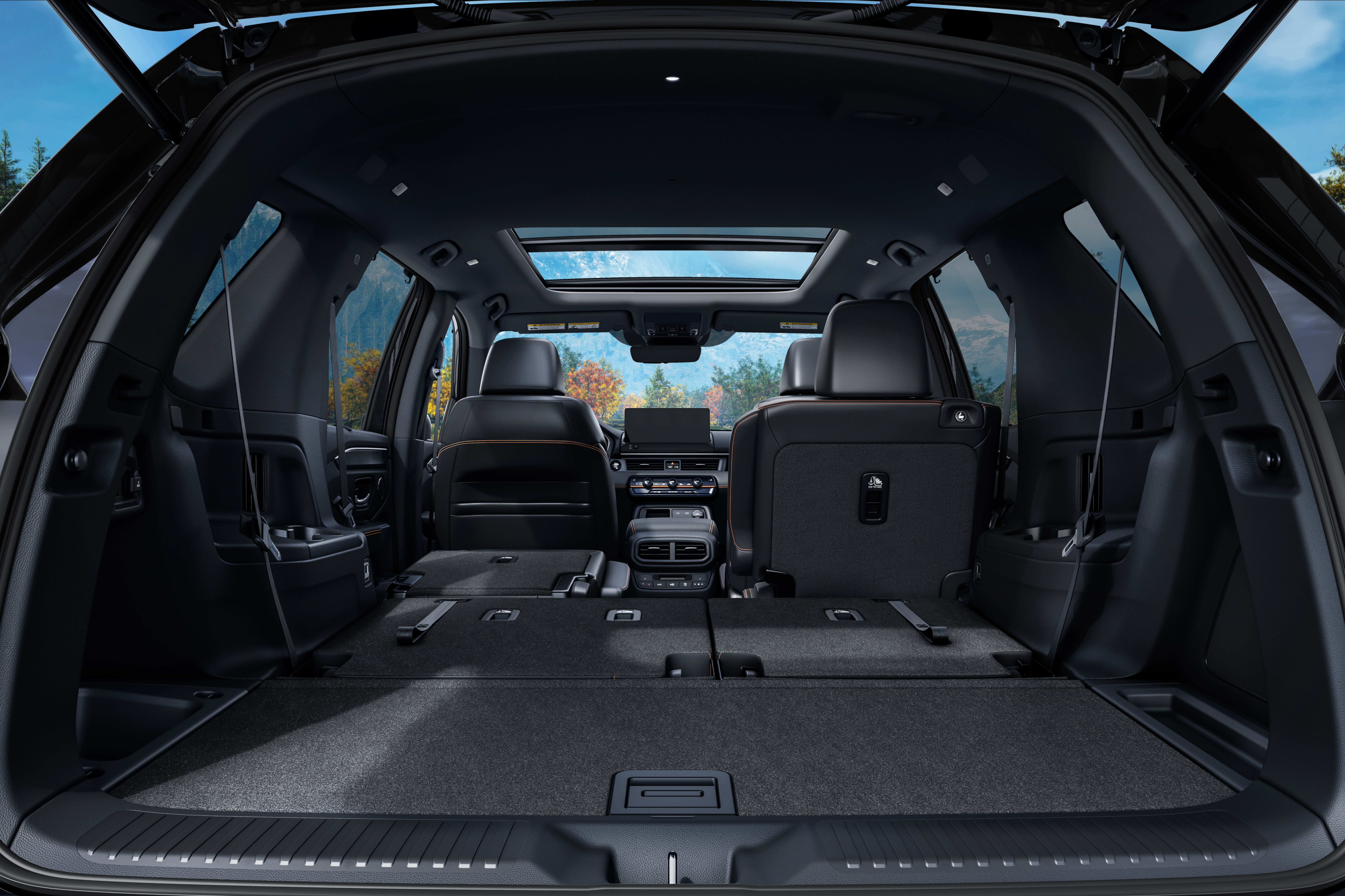 honda pilot trailsport 2026 15 interior cargo oem jpg