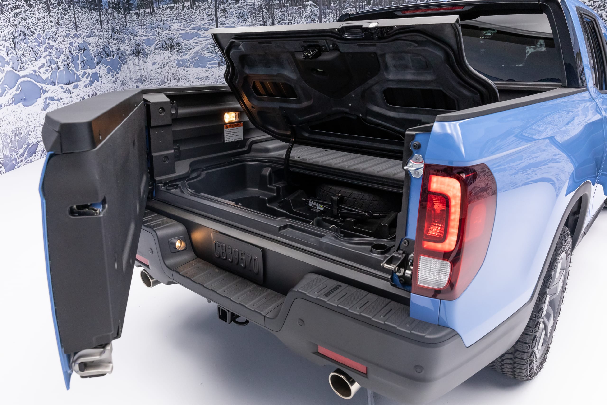 2025 Honda Ridgeline Up Close Ridgeline Lineup Now Sports a TrailSport